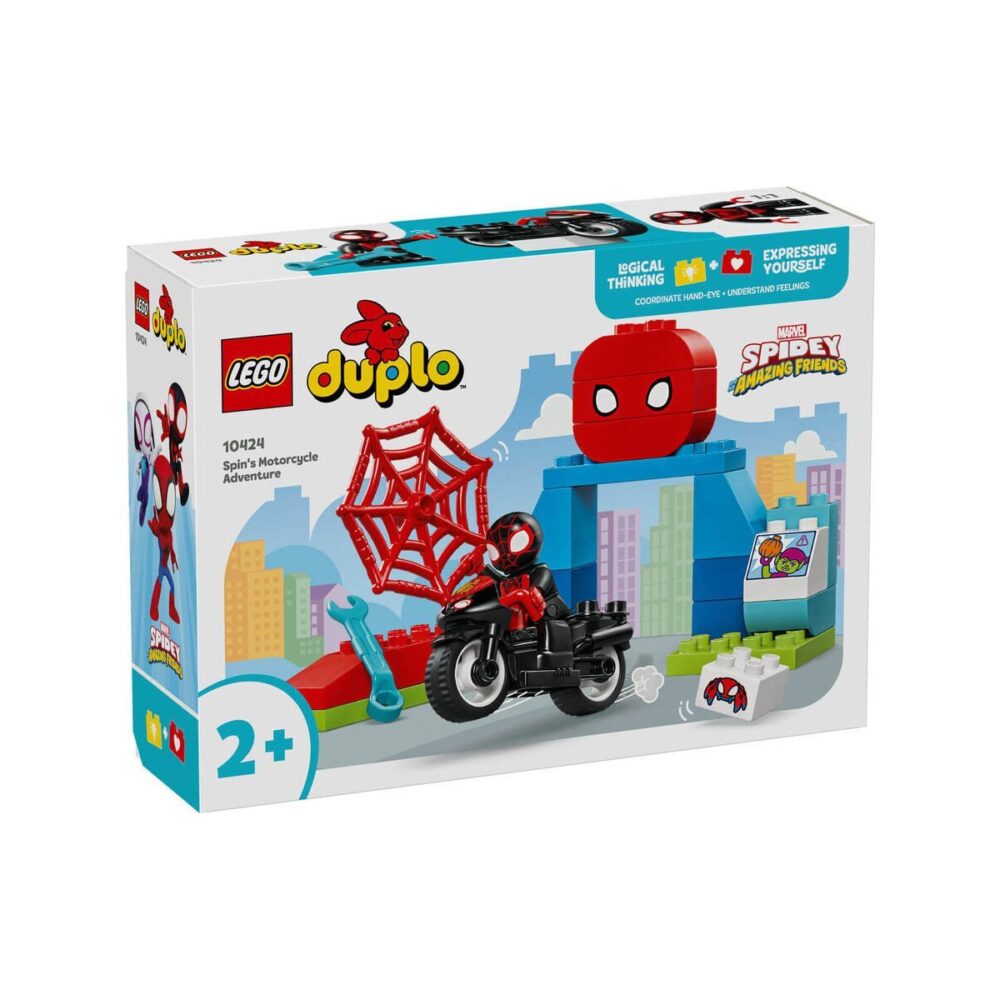 LEGO DUPLO Marvel Spin’in Motosiklet Macerası 24 parça