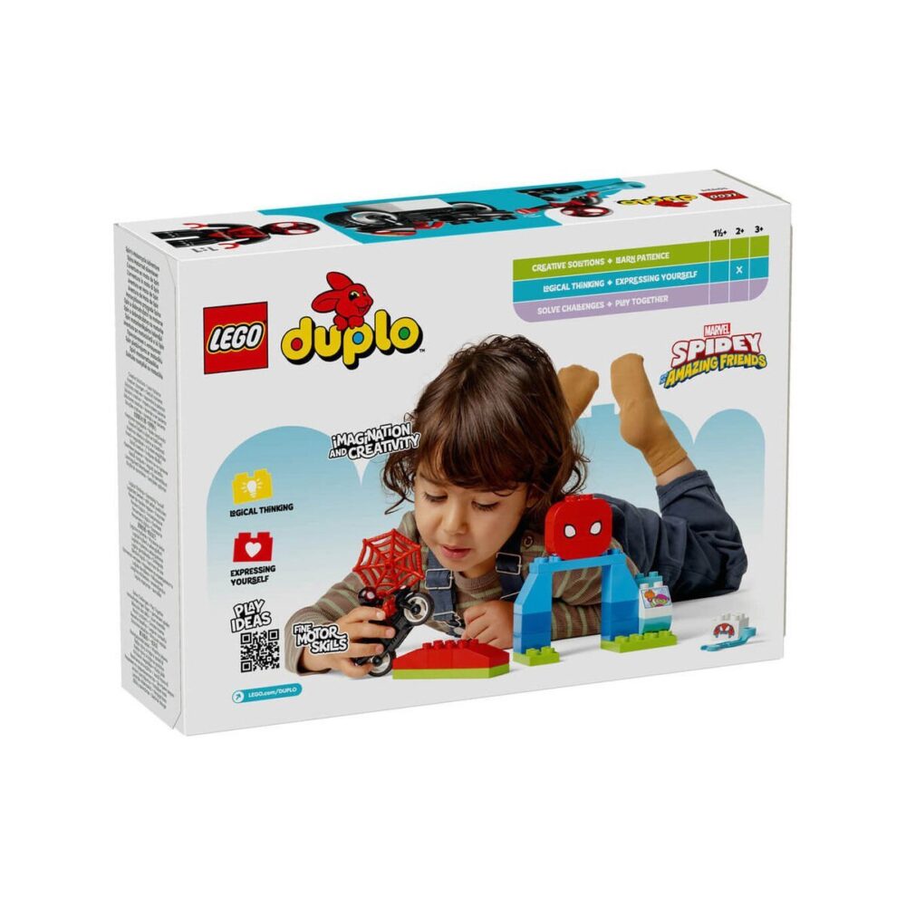 LEGO DUPLO Marvel Spin’in Motosiklet Macerası 24 parça