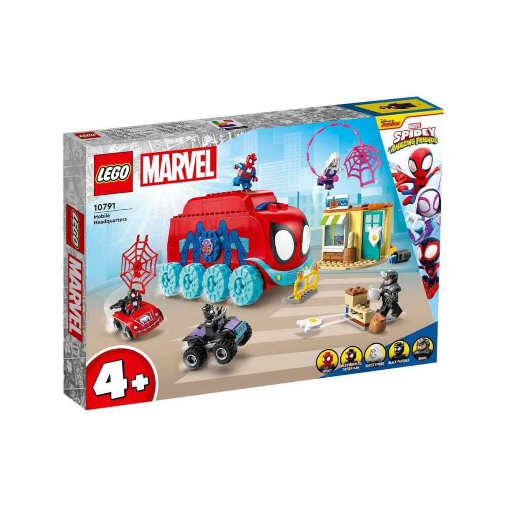 LEGO Marvel Spidey Ekibinin Mobil Karargahı 187 parça