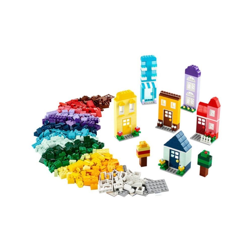 LEGO; Classic Yaratıcı Evler Lego Yapı Blok Seti - 850 Parça