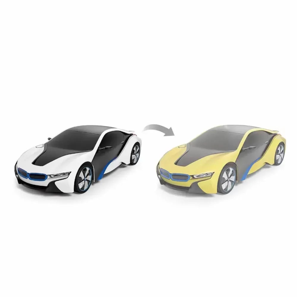 1:24 BMW i8 UV Sensitive Uzaktan Kumandalı Renk Değiştiren Araba