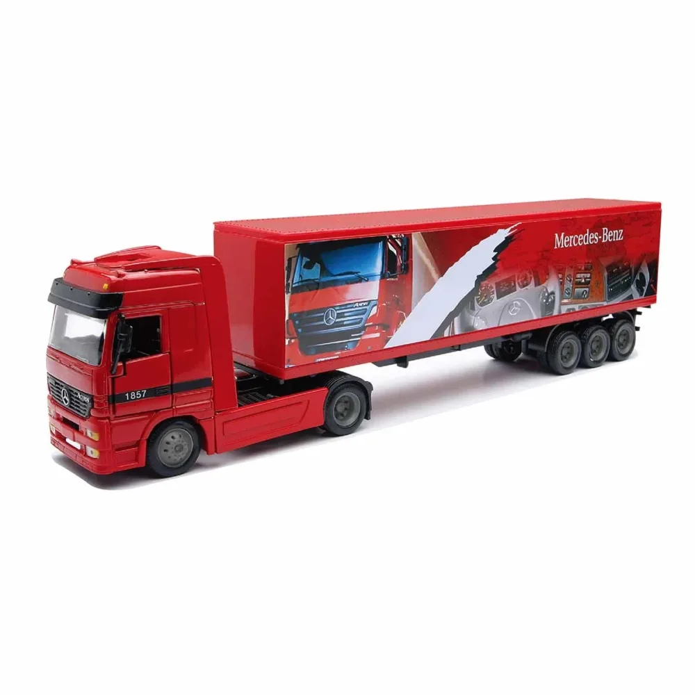 1/43 L. Haul EU Mercedes Benz Kırmızı Konteyner