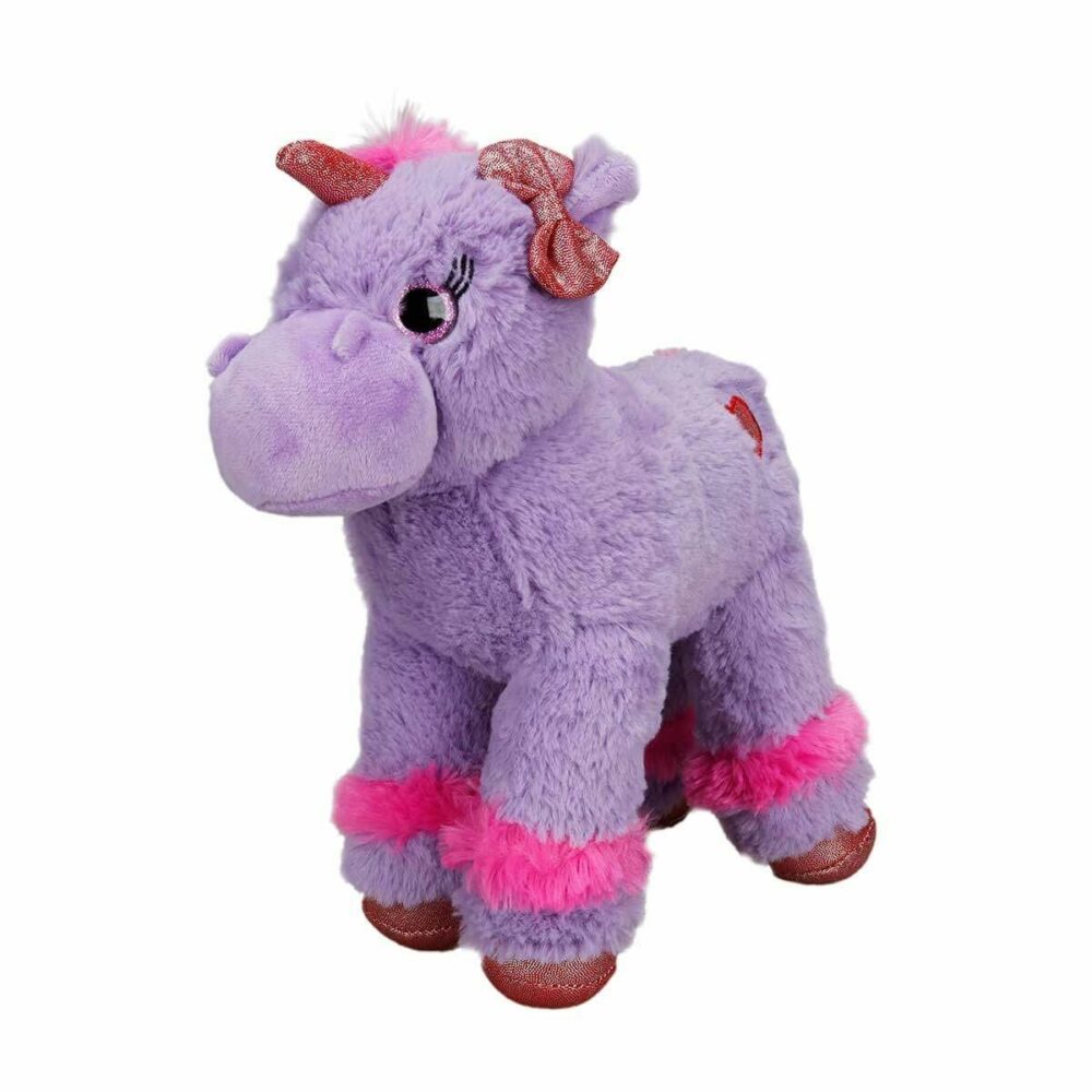 Unicorn Renkli Peluş At 28 cm.