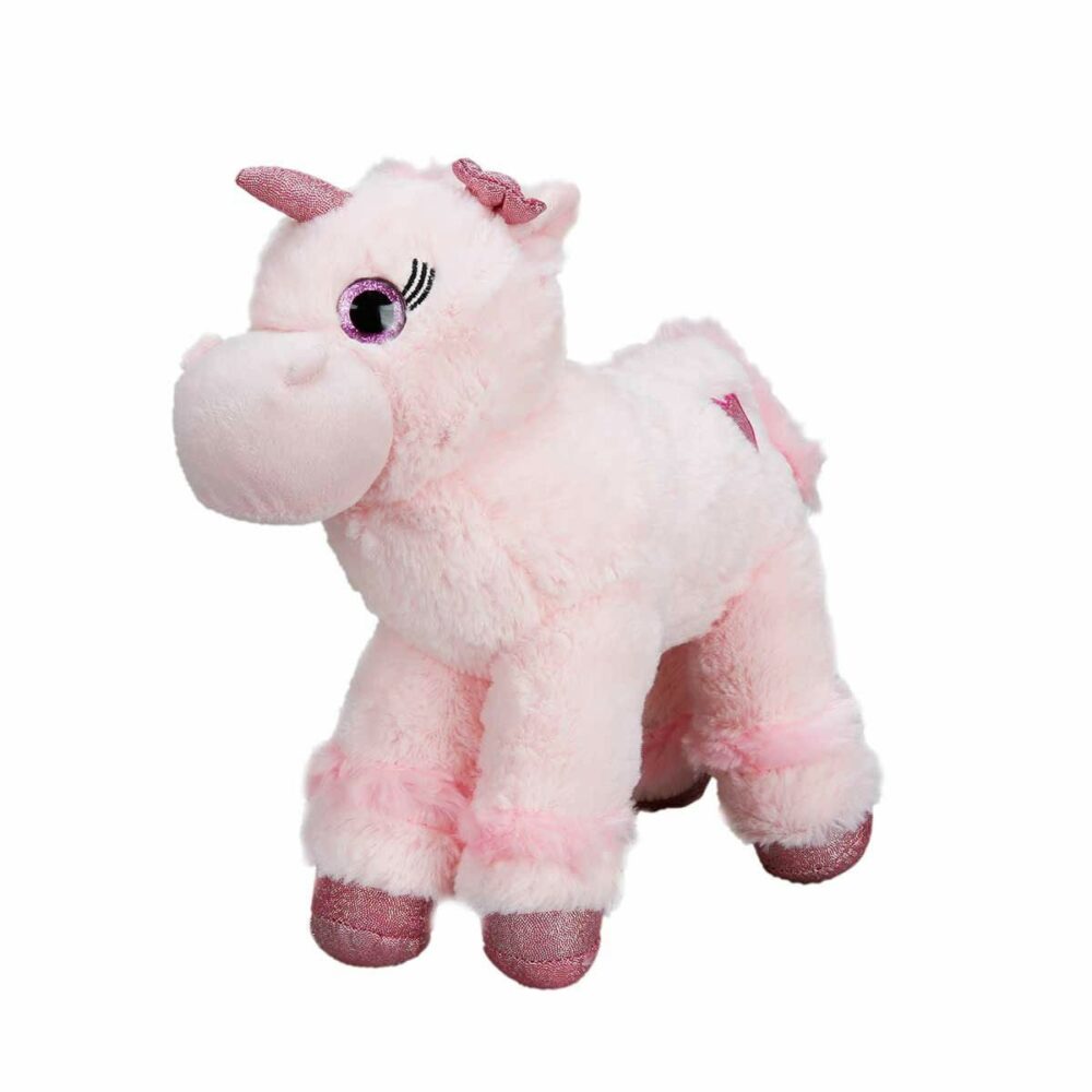 Unicorn Renkli Peluş At 28 cm.