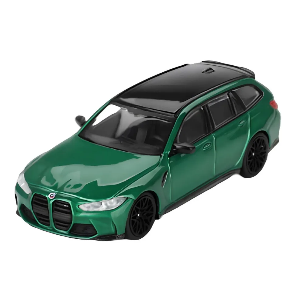 Mini GT 1/64 BMW M3 Competition Touring Isle of Man Green Metallic MGT00764