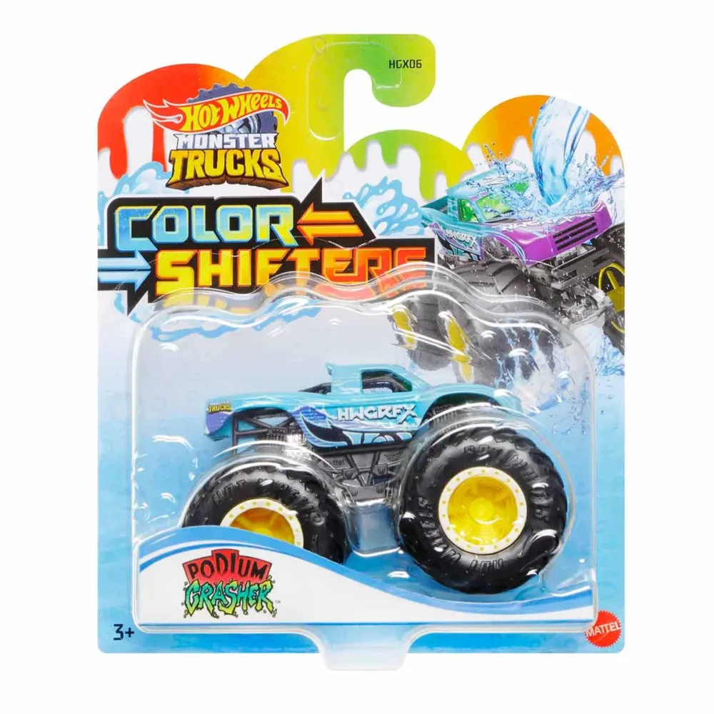 1:64 Hot Wheels Monster Trucks Renk Değiştiren Arabalar