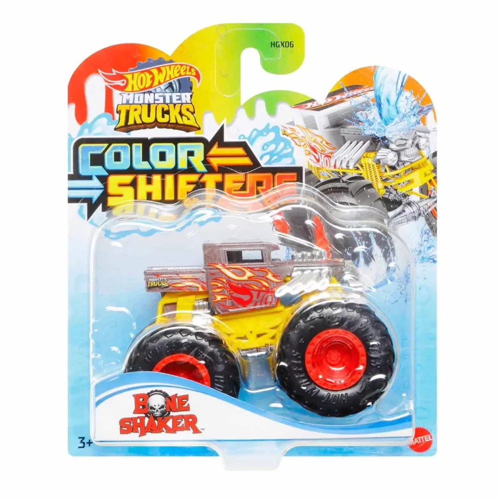 1:64 Hot Wheels Monster Trucks Renk Değiştiren Arabalar