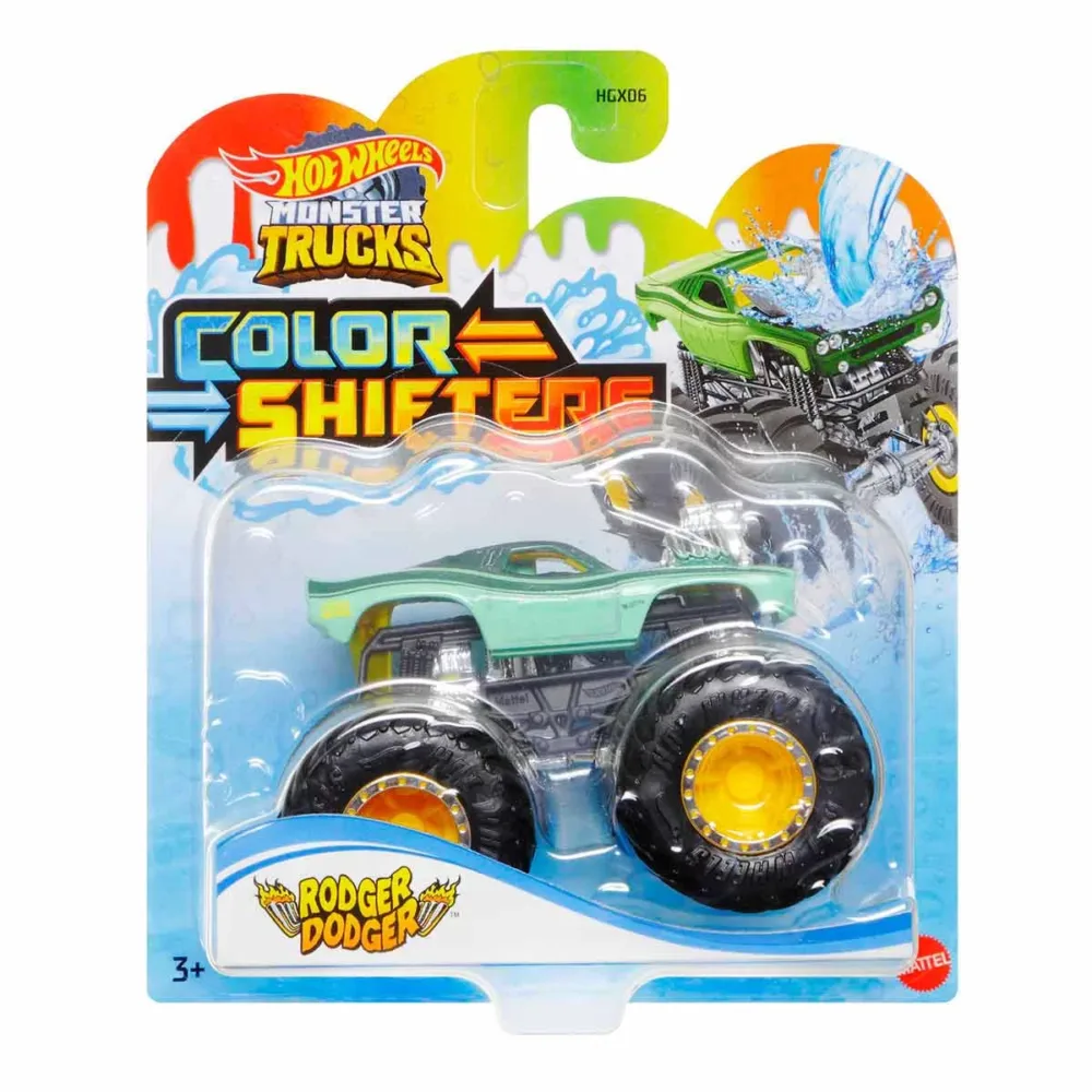 1:64 Hot Wheels Monster Trucks Renk Değiştiren Arabalar