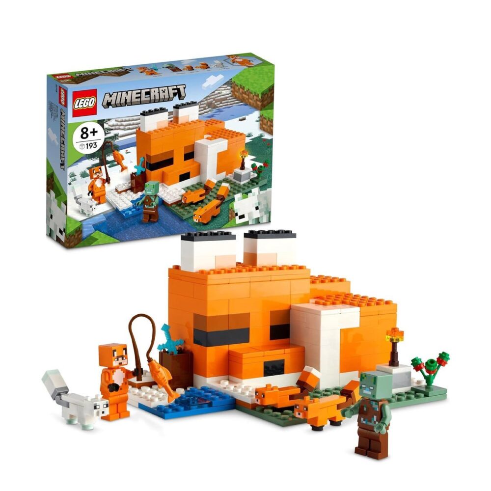 LEGO Minecraft Tilki Kulübesi 193 parça