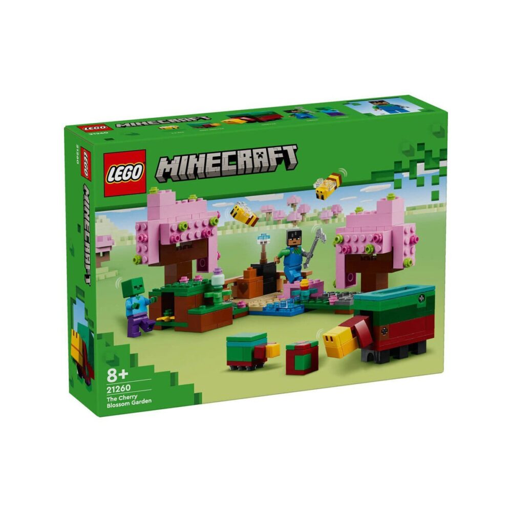 LEGO Minecraft Kiraz Çiçeği Bahçesi 304 parça