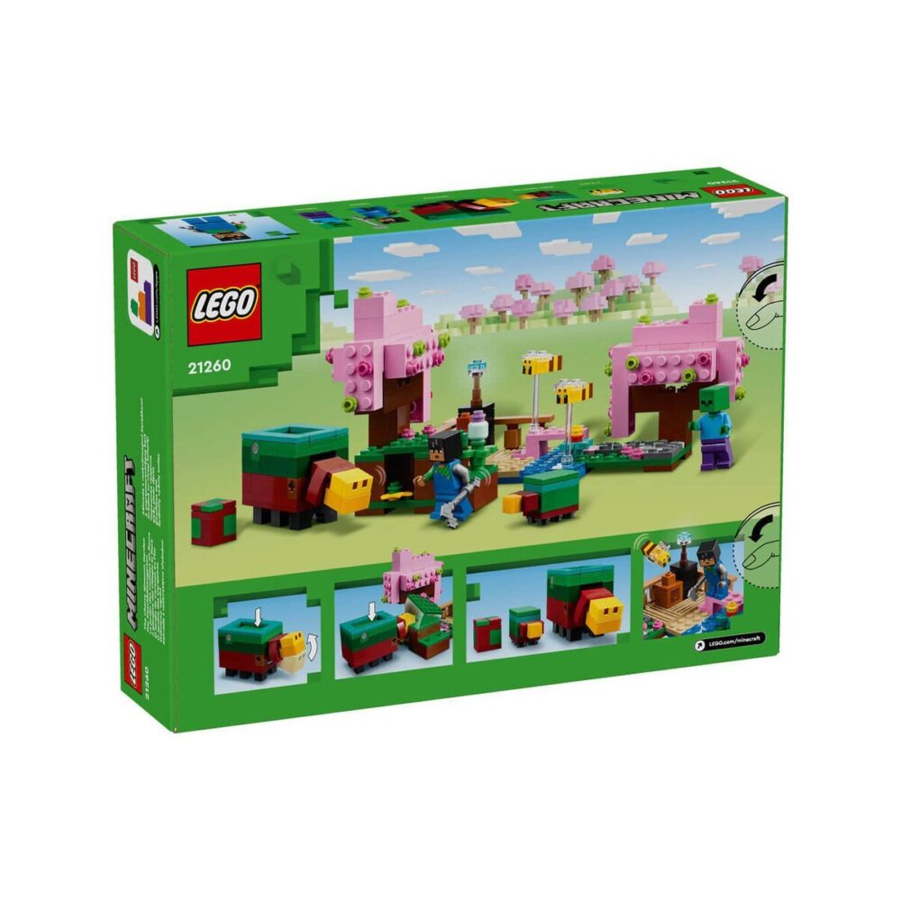 LEGO Minecraft Kiraz Çiçeği Bahçesi 304 parça