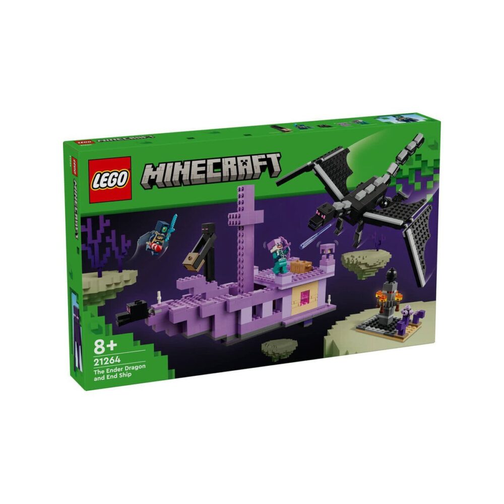 LEGO Minecraft Ender Ejderhası ve End Gemisi 657 parça