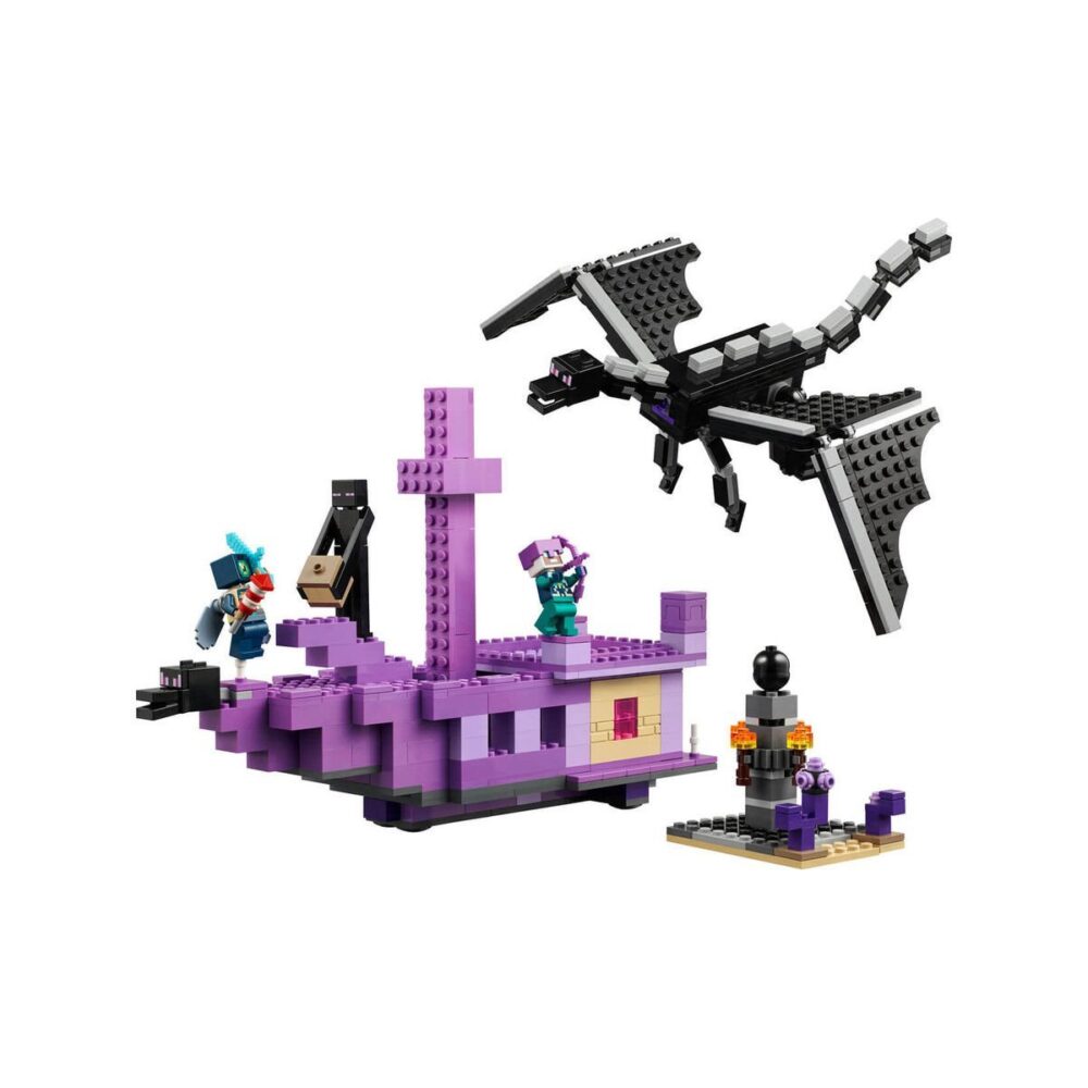 LEGO Minecraft Ender Ejderhası ve End Gemisi 657 parça