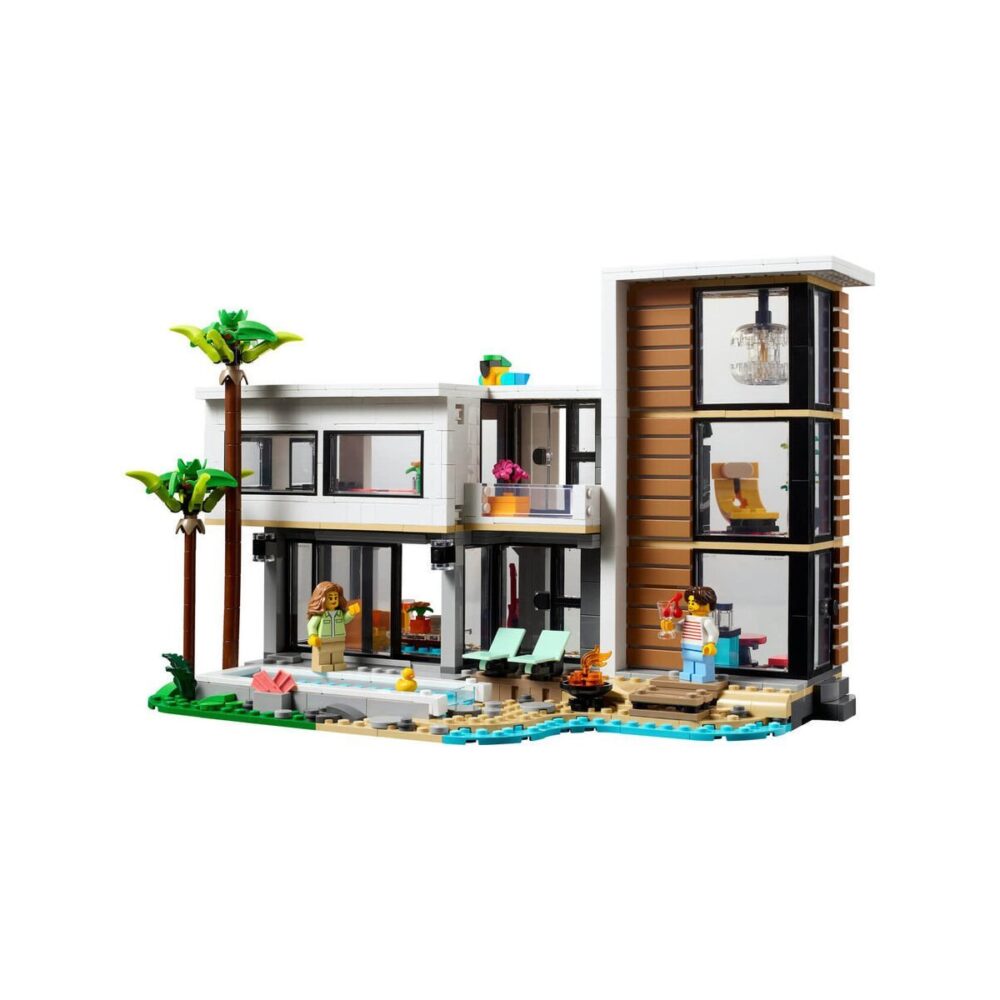 Lego Creatoor 3in1 Şehir Binası veya Orman Evi Yaratıcı Oyuncak Yapım Seti 939 Parça