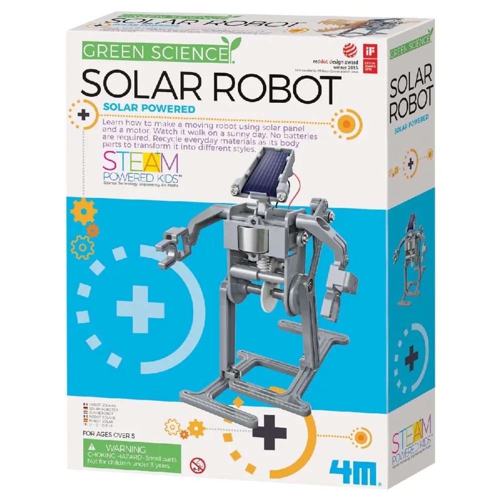 4M Solar Yürüyen Robot Kiti