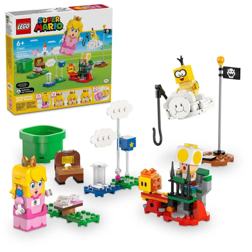 LEGO Super Mario İnteraktif LEGO Peach ile Maceralar 208 parça