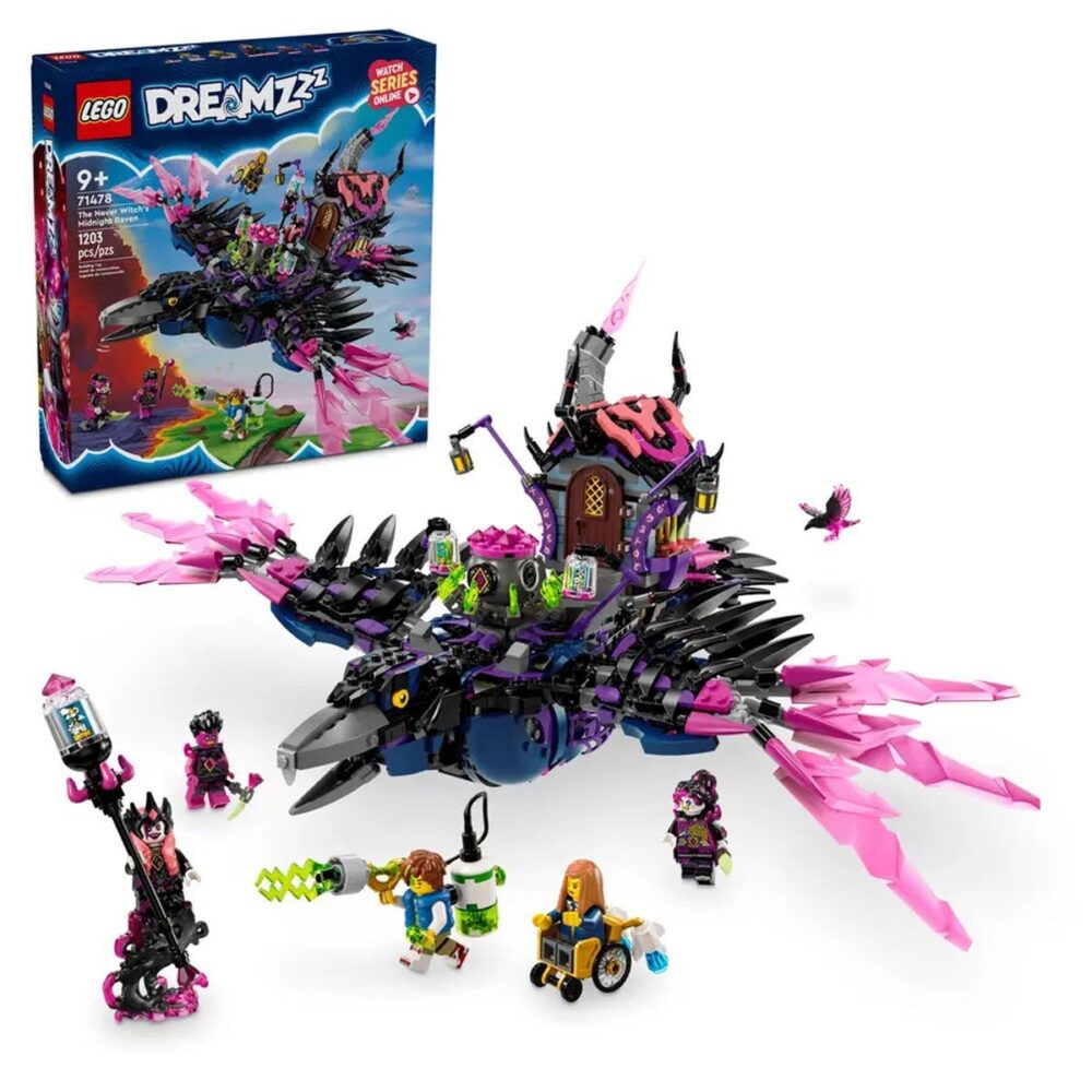 LEGO DREAMZzz Never Cadısı’nın Gece Yarısı Kuzgunu 1203 parça