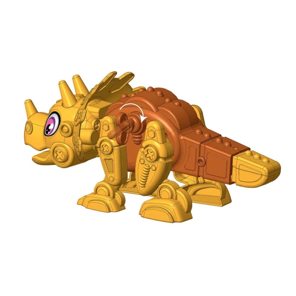 Dinobot Triceratops Robotik STEM Bilim Oyun Seti