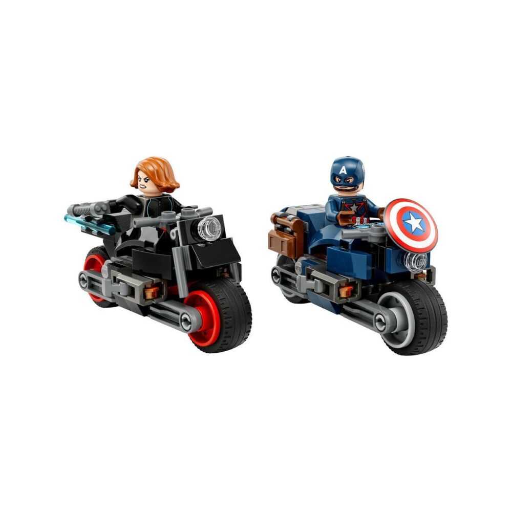 LEGO Marvel Black Widow ve Kaptan Amerika Motosikletleri 275 parça