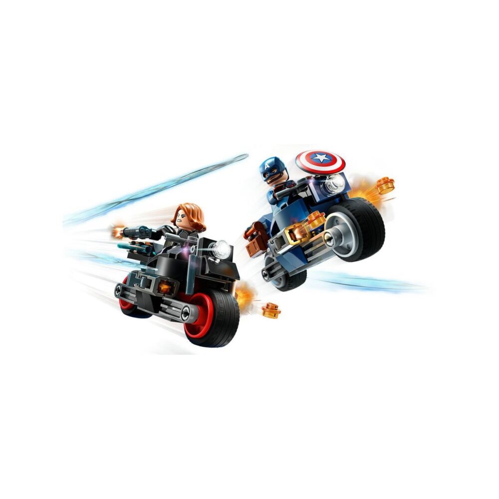 LEGO Marvel Black Widow ve Kaptan Amerika Motosikletleri 275 parça