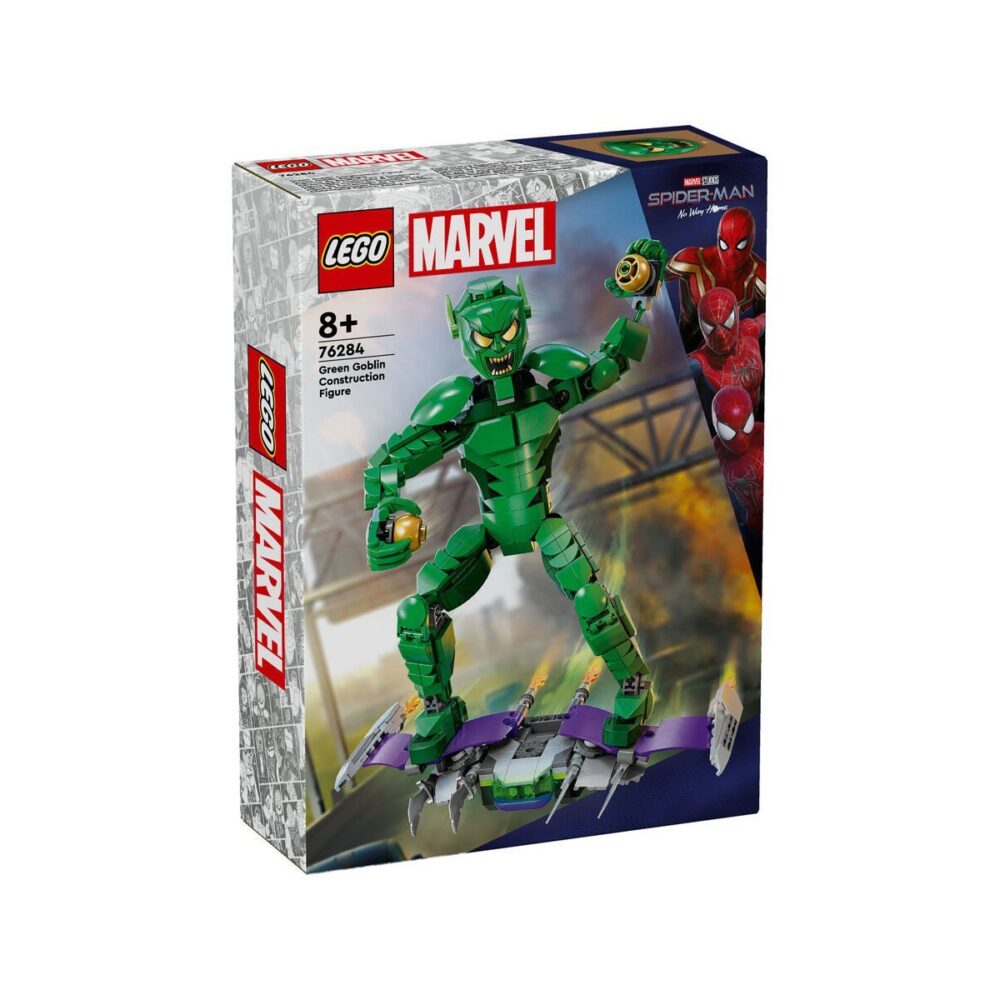 LEGO Marvel Green Goblin Yapım Figürü 471 parça