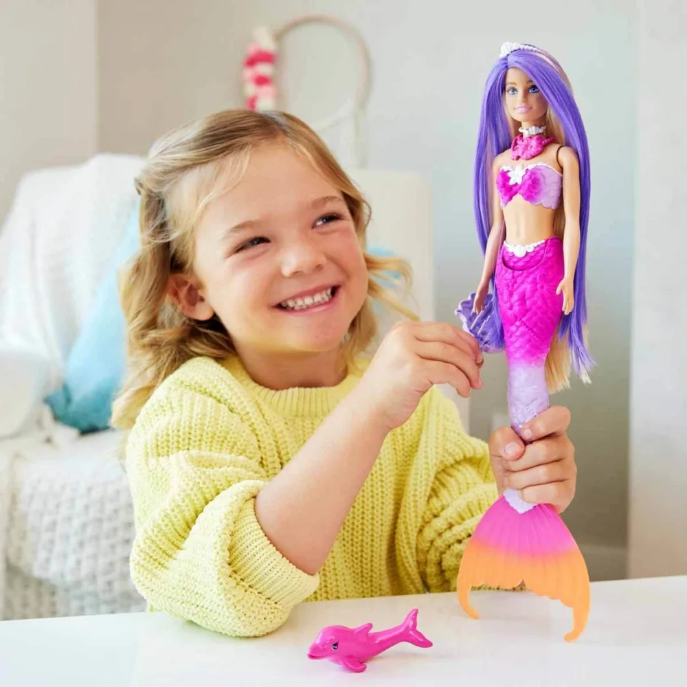 Barbie Renk Değiştiren Deniz Kızı Bebeği HRP97