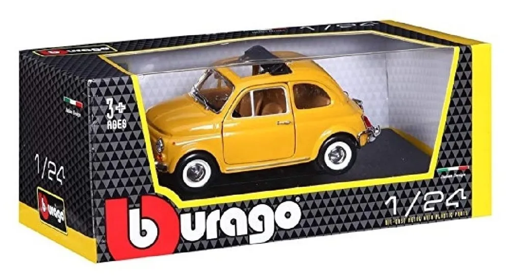 Bburago 1:24 Fiat 500L 1968 Model Araba