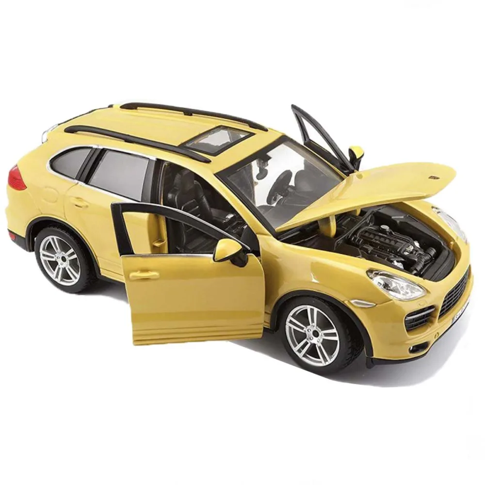 Bburago 1:24 Porsche Cayenne Turbo Plus Sarı Model Araba