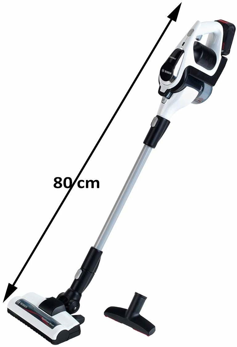 Bosch Oyuncak Sesli Işıklı Beyaz Elektrik Süpürgesi