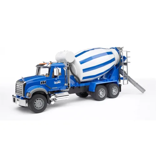 MACK Granite Beton Mikseri 1:16 – Hareketli Tamburlu Oyuncak Beton Kamyonu