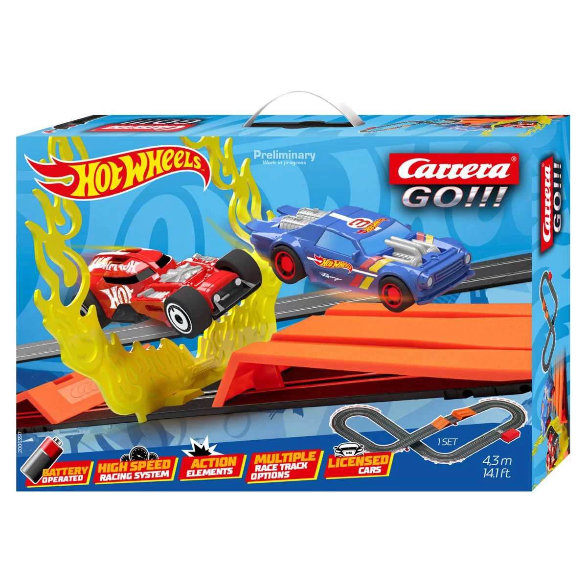 Carrera GO!!! Hot Wheels Yarış Pisti 4