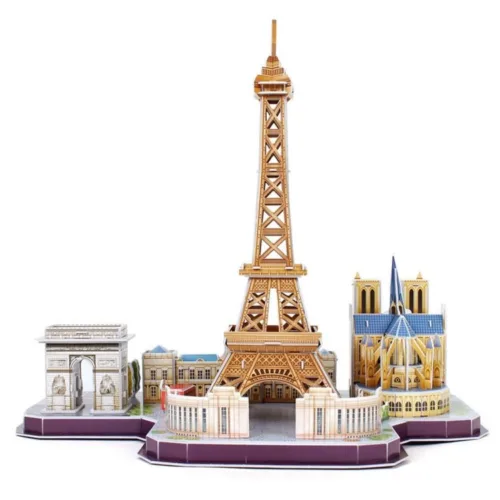 City Line Paris 3D Puzzle 114 Parça