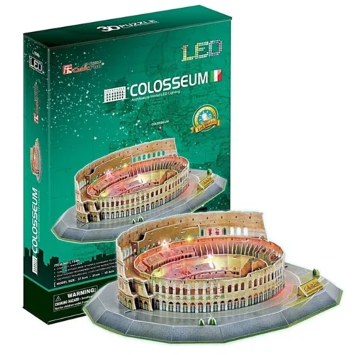 Colosseum 3D Puzzle (Led Işıklı)