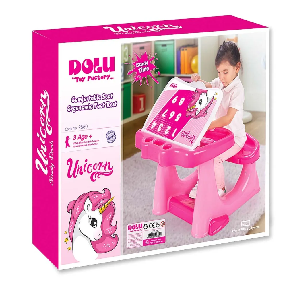 Dolu Unicorn Çalışma Masası