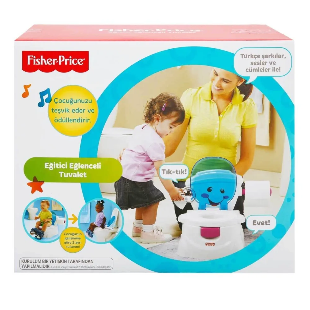 Fisher Price Eğitici ve Eğlenceli Tuvalet