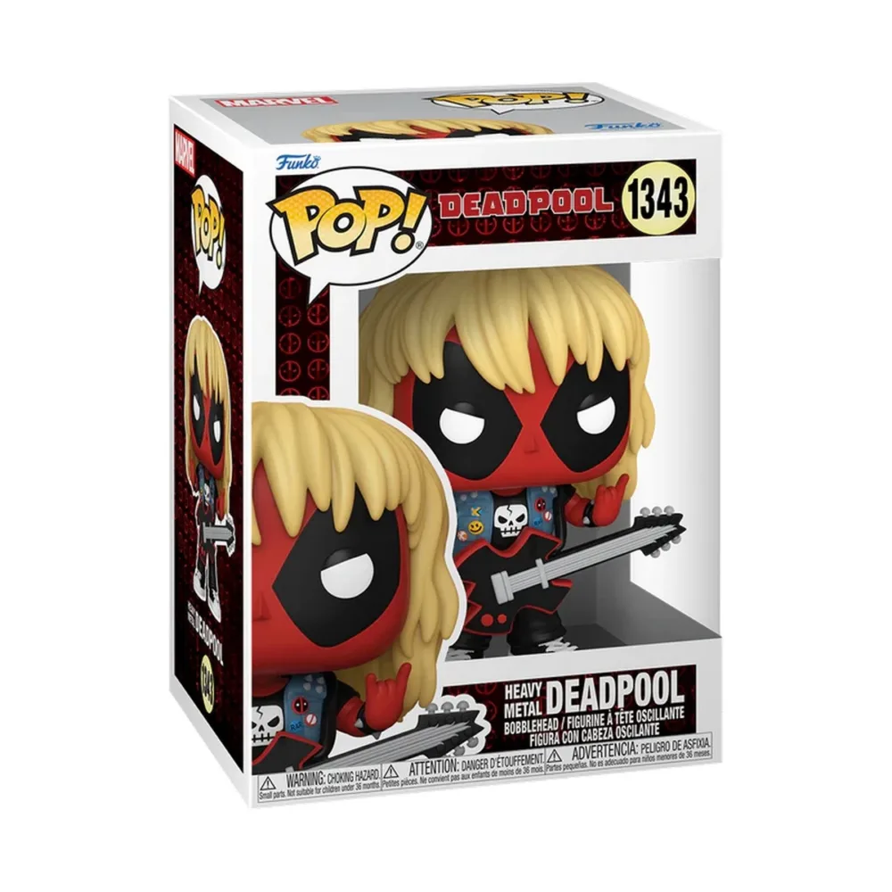 Funko POP! Marvel Deadpool Metal Band