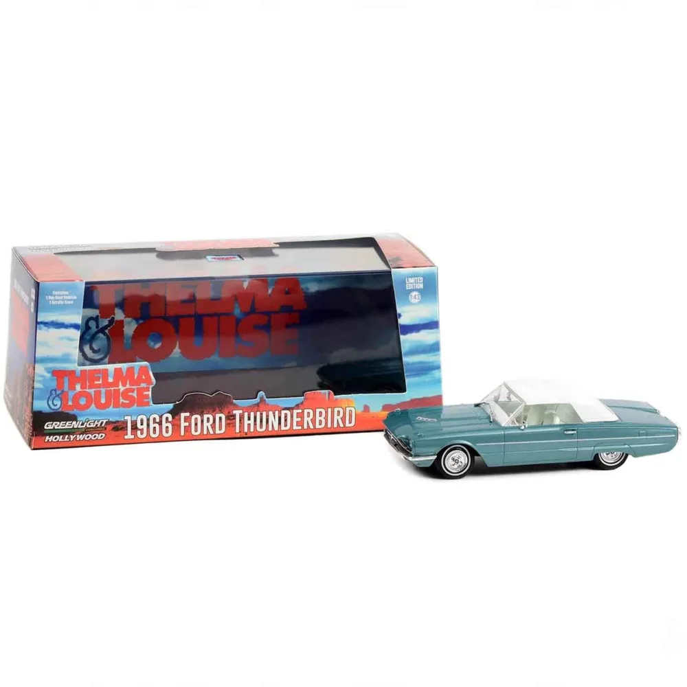 Greenlight 1:43 Thelma & Louise 1966 Ford Thunderbird