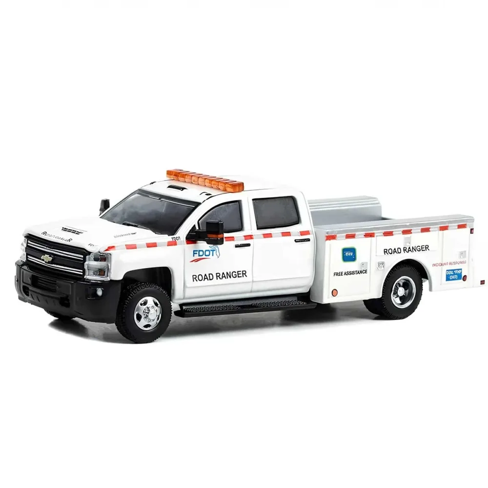 Greenlight 1/64 2018 Chevrolet Silverado 3500 Dually Truck