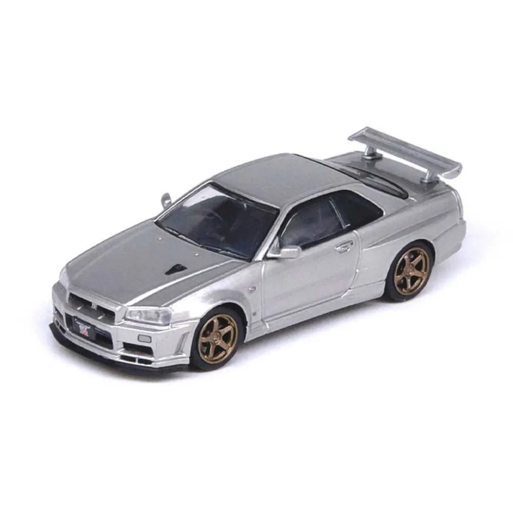 Inno 1/64 Nissan Skyline GT-R V-Spec Il Silver IN