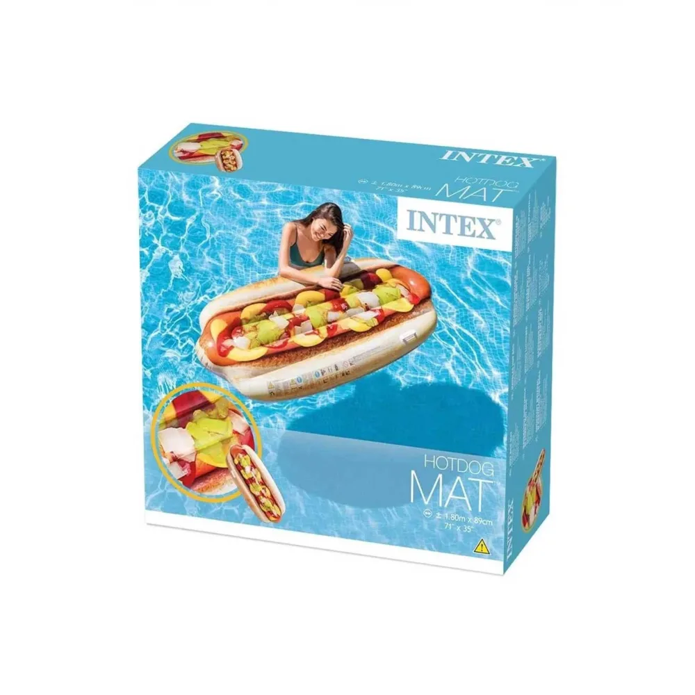 Intex Hot Dog Yatak 173 cm 58771