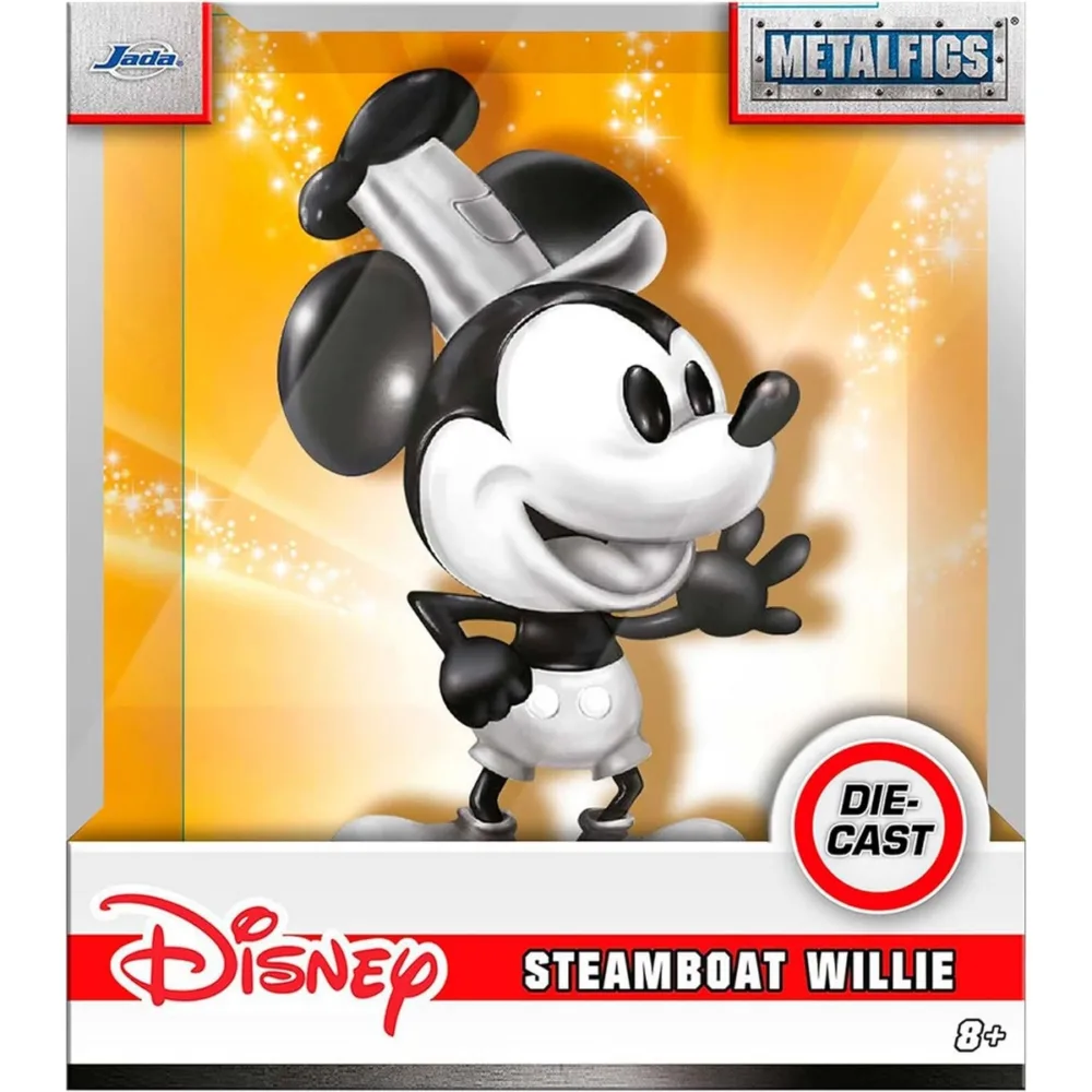 Jada Disney Lisanslı Steamboat Willie Klasik Metal Figür