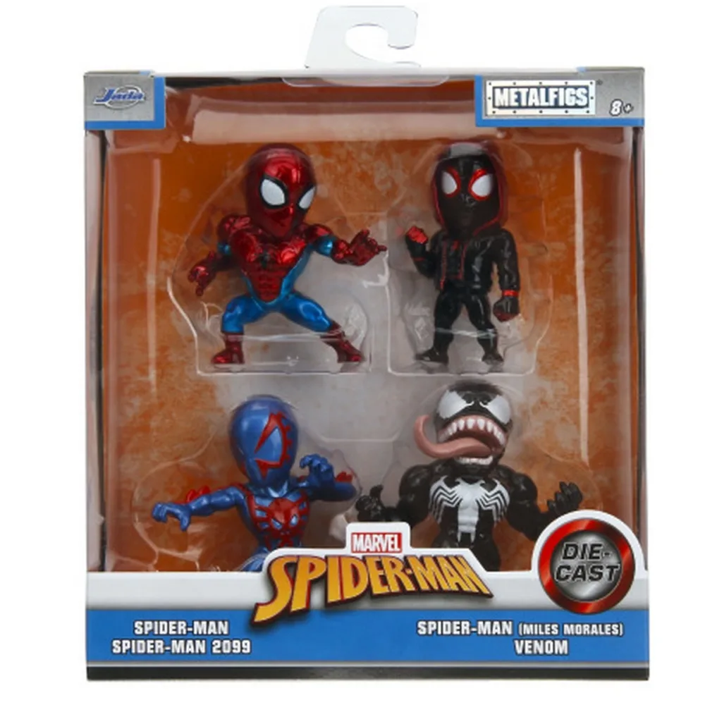 Jada Spiderman 4'lü Figür Paketi 7 cm