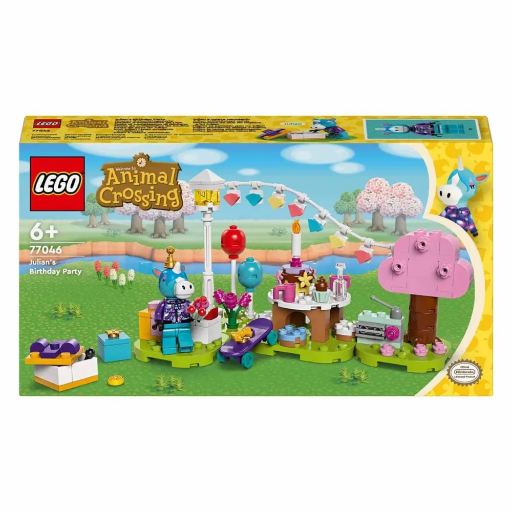 LEGO Animal Crossing Julian Doğum Gününü Kutluyor 77046