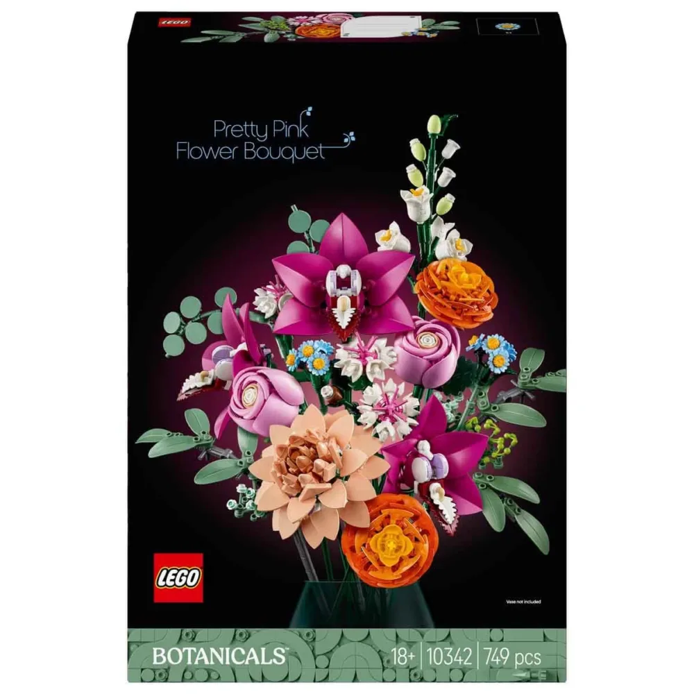 LEGO Botanicals Pembe Çiçek Buketi 10342