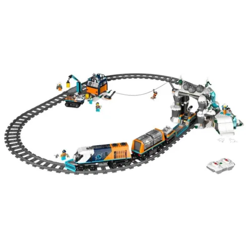 LEGO City Kaşiflerin Kuzey Kutbu Ekspres Treni Yaratıcı Yapı Blok Seti 1517 Parça