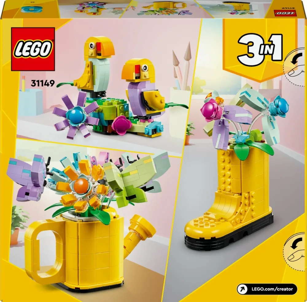 LEGO Creator Sulama Kabında Çiçekler 31149