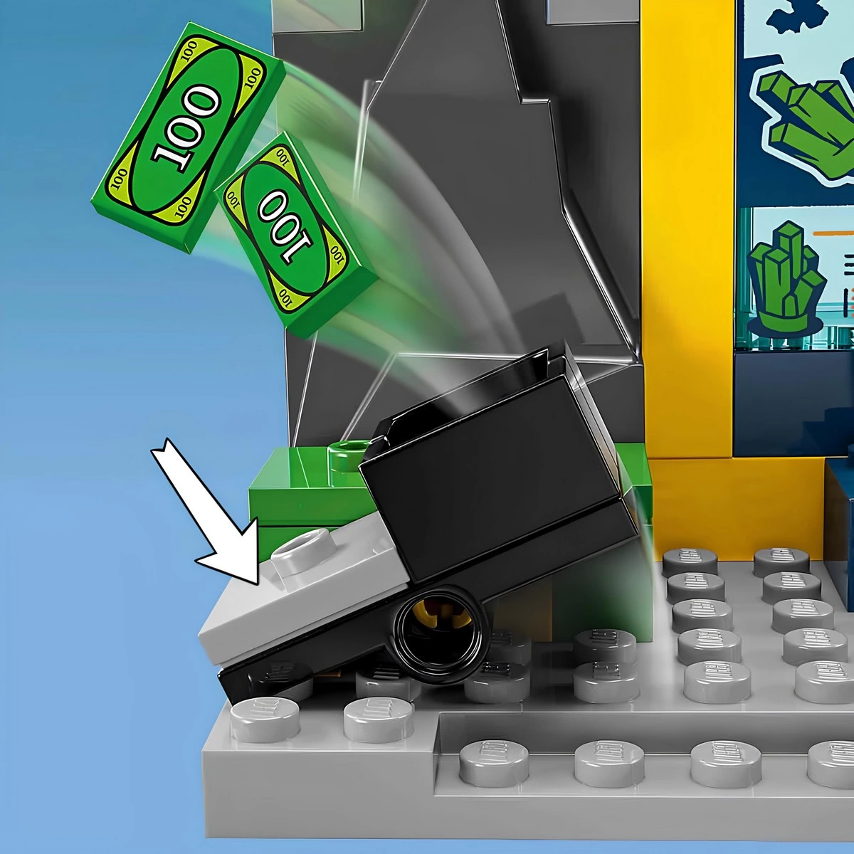 Batgirl ve Joker ile Batcave 76272