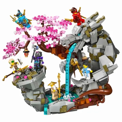 LEGO Ninjago Ejderha Taşı Tapınağı Yaratıcı Oyuncak Yapım Seti 1212 Parça
