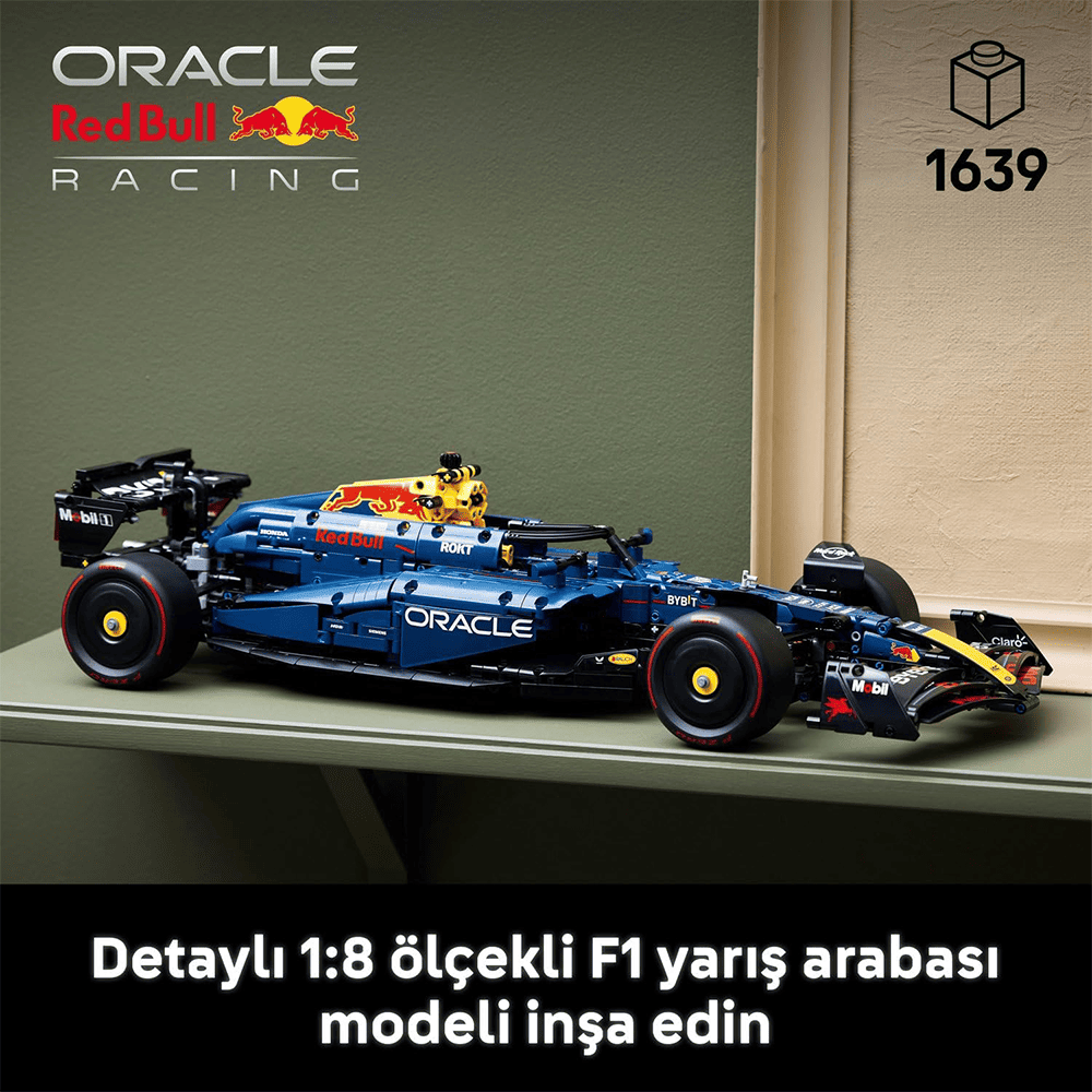 Lego Technic Oracle Red Bull Formula Yarış Aracı Yapım Seti 1639 Parça