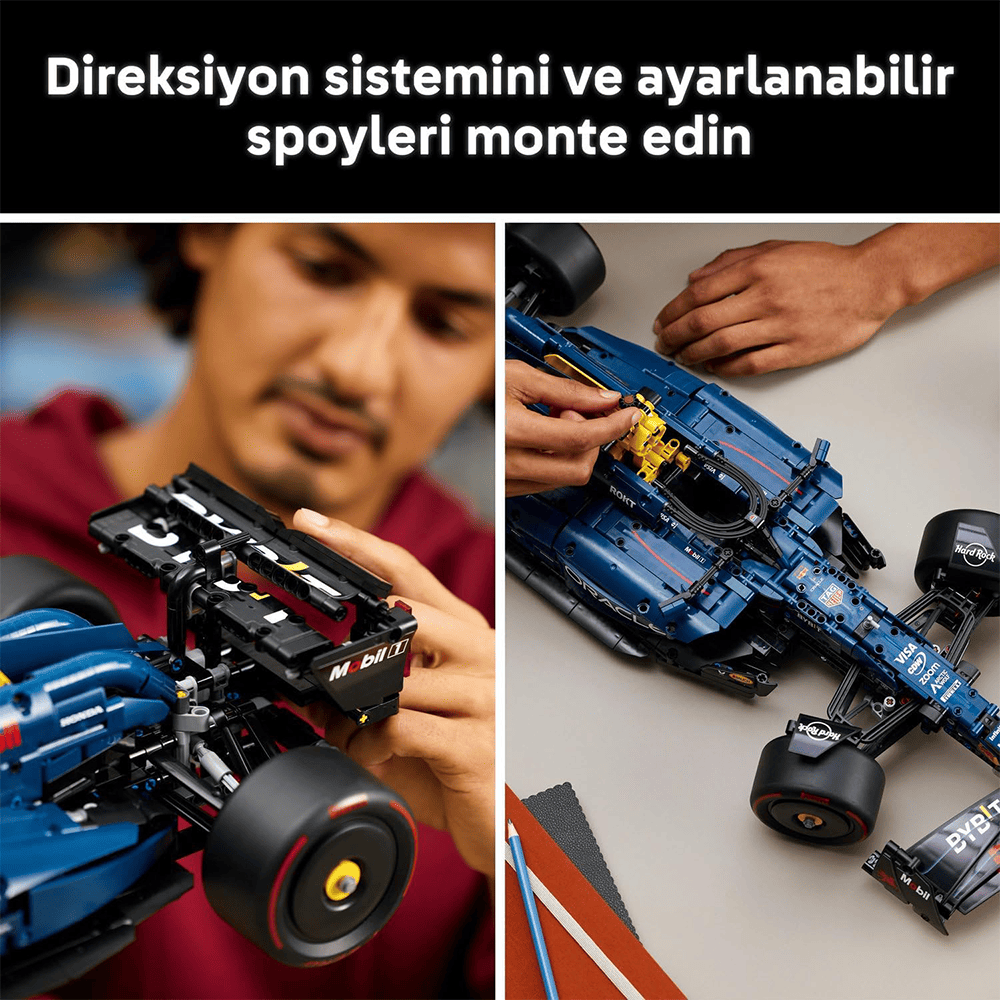 Lego Technic Oracle Red Bull Formula Yarış Aracı Yapım Seti 1639 Parça